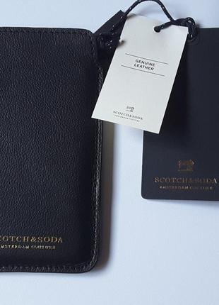 Кожаный чехол-карман , scotch&soda, iphone 6, 7, нидерланды1 фото