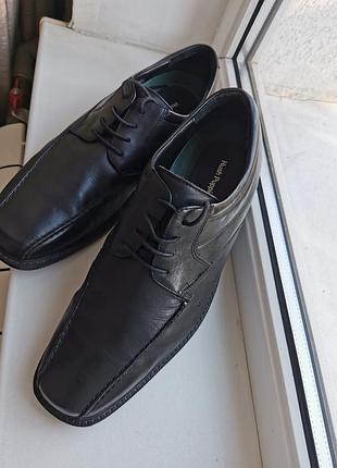 Шкіряні туфлі hush puppies устілка 30 см
