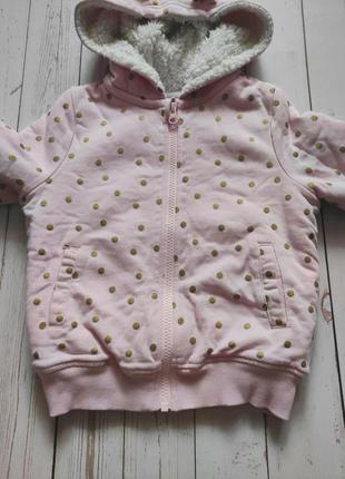 Кофта на хутрі меховушка 98/104 lupilu для дівчинки дівчинки