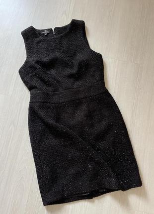 Сукня твідове плаття чорне маленьке чорне плаття2 фото