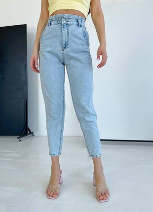 Стильні джинси мом
