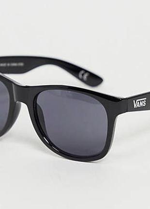 Vans spicoli 4 shades vn000lc0blk сонцезахисні окуляри оригінал чорні окуляри3 фото