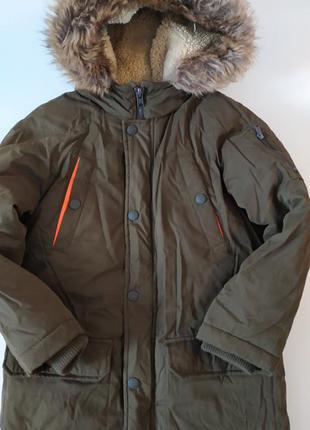 Зимова парку на хлопчика ріст 134 см