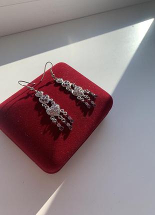 Серьги сердце 2