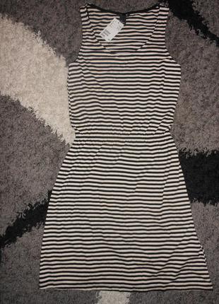Літнє плаття в смужку (нове) хороша якість - доступні ціни