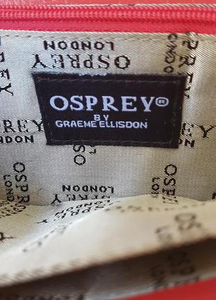 Большой вместительный кожаный кошелек osprey london8 фото