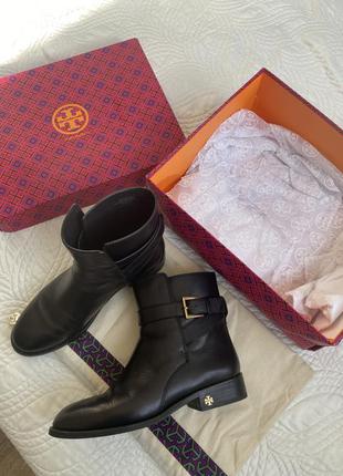 Tory burch ультрастильные сапоги ботинки