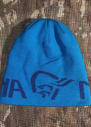 Шапка norrona logo beanie, lana merino, оригінал, one size