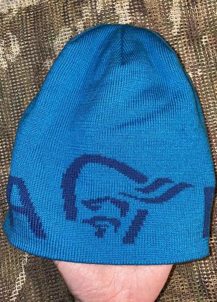 Шапка norrona logo beanie, lana merino, оригінал, one size3 фото