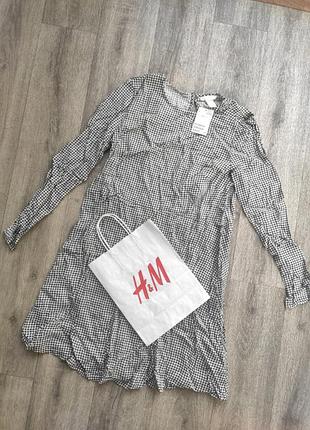Платье h&m пог 48,пот52, длина 90, вискоза 100
