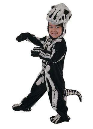 Костюм динозавр рекс скелет хелловин