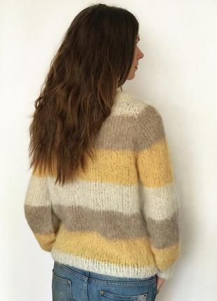 Светр з вовни та альпаки3 фото
