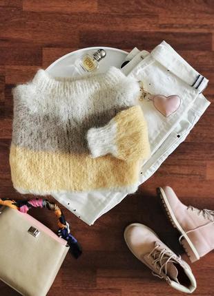 Светр з вовни та альпаки5 фото