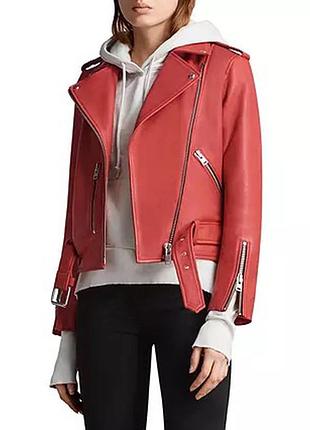 Кожаная куртка all saints allsaints