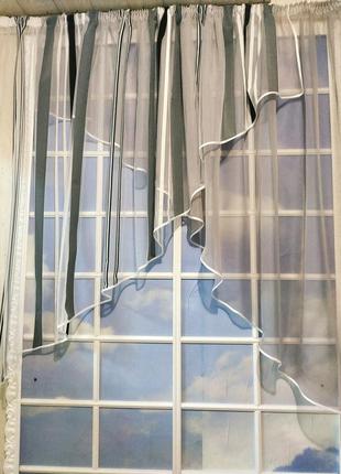 Готовая арка в полосы на кухню