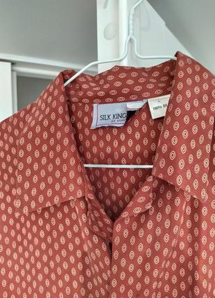 Шовкова сорочка 100% шовк silk kingdom3 фото