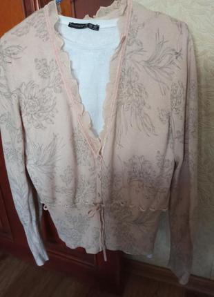 Кофточка з квітковим принтом 6