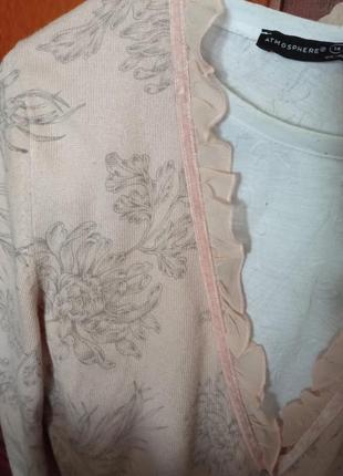 Кофточка з квітковим принтом 7