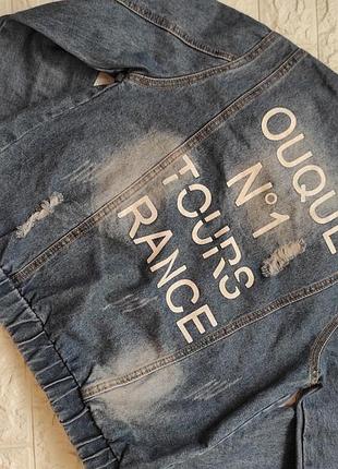 Джинсовая куртка 3