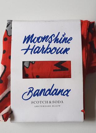 Бандана 100% хлопок, scotch&soda, 48x48 cм, нидерланды