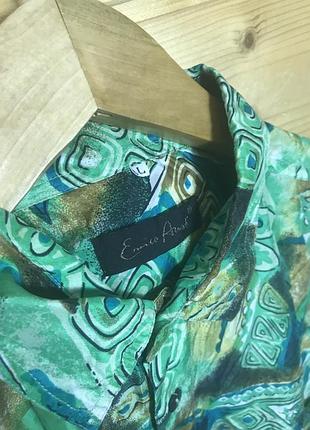Vintage silk рубашка 4