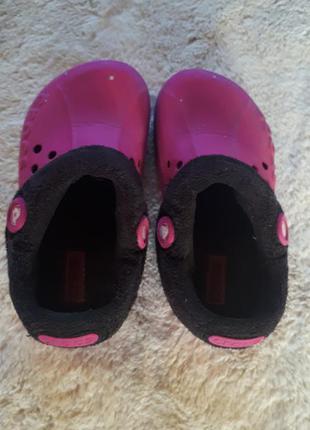 Crocs  j1 кроксы зимние на меху утепленные