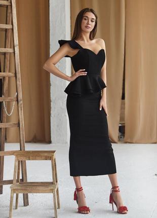 Вечірній сукні з басками плаття на випускний плаття з баскою сукня випускний