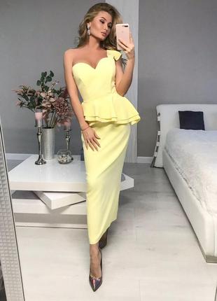 Вечірній сукні з басками плаття на випускний плаття з баскою сукня випускний