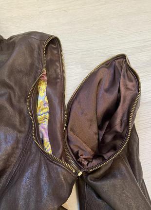 Шикарна куртка трансформер з натуральної шкіри ted baker6 фото