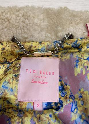 Шикарна куртка трансформер з натуральної шкіри ted baker7 фото