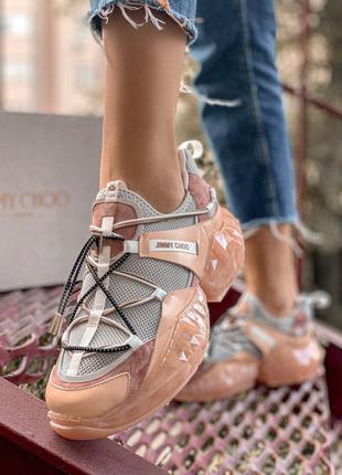 Новые стильные  кроссовки в стиле  jimmy choo3 фото