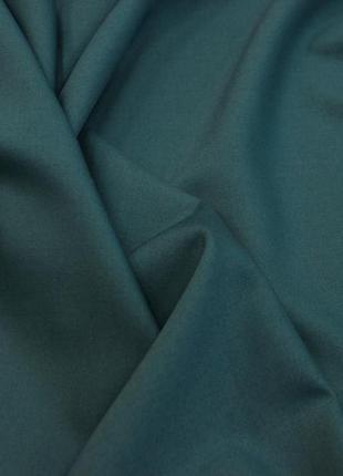 Костюмная ткань итальянская темно изумрудного цвета поливискоза однотонная mi 34