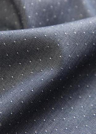 Сорочкова тканина під джинс італійська бавовняна без еластану ch 125