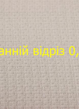 Последний отрез 0,83м. костюмно плательная итальянская ткань под шанель белого цвета коттонове плетение ch 133