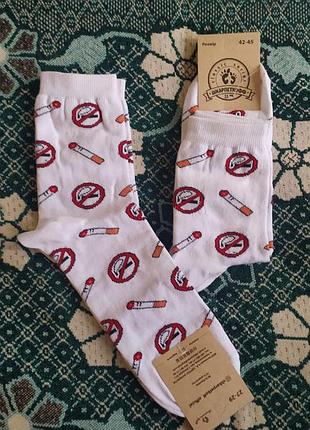 Белые высокие нлски с модным принтом