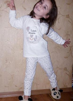 Пижама с легким начесом байка3 фото