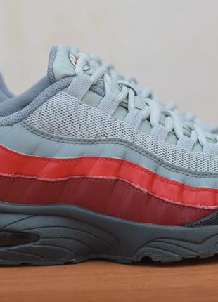 Серые женские кроссовки с баллонами nike air max 95, 38 размер. оригинал