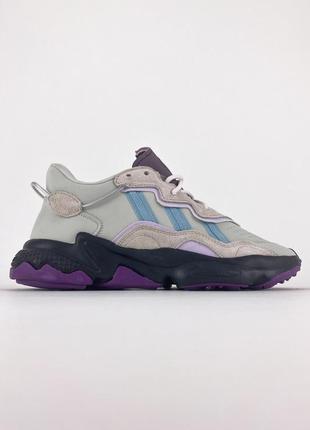 Adidas ozweego white purple