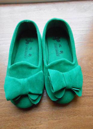 Балетки туфли для девочки р 22-24 14 см1 фото
