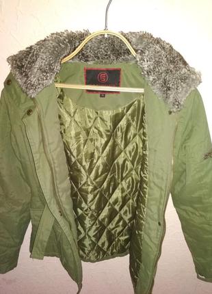 Пальто полупальто куртка парка курточка осень - зима до - 5. размер м2 фото