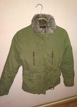 Пальто полупальто куртка парка курточка осень - зима до - 5. размер м3 фото