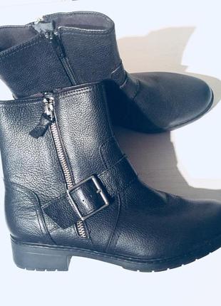 Шкіряні черевики clarks merrian lynn