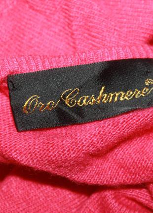 Розовый свитер джемпер oro cashmere 36р.2 фото