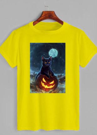 Футболка с принтом halloween