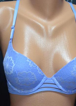 Краcсивый кружевной бюстик pink victoria's secret