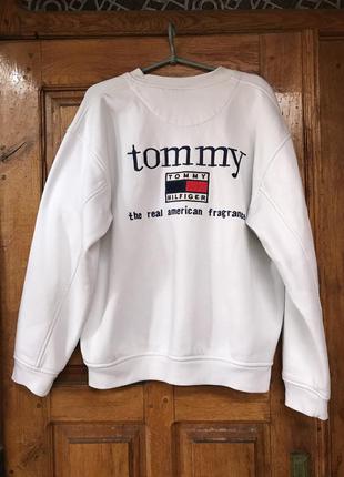 Винтажный свитшот tommy hilfiger