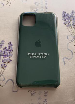 Чехол на айфон 11 pro max silicon case