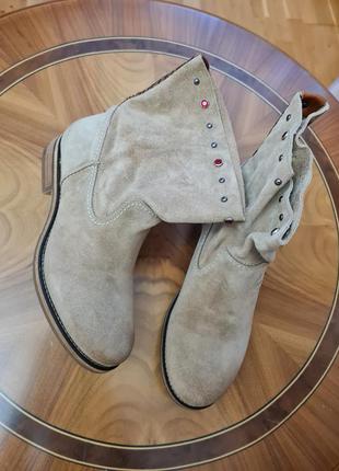 Замшевые ботинки koah