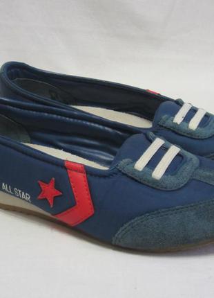 Балетки converse, обувь в спортивном стиле, оригинал, размер 40,51 фото