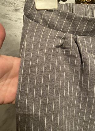 Нові котонові штани bershka ,штани в полоску,брюки3 фото